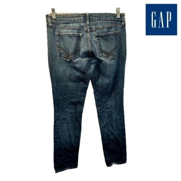 GAP 1969 Womens Premium Skinny Wash‎ Denim Jeans - Picture 2 of 5